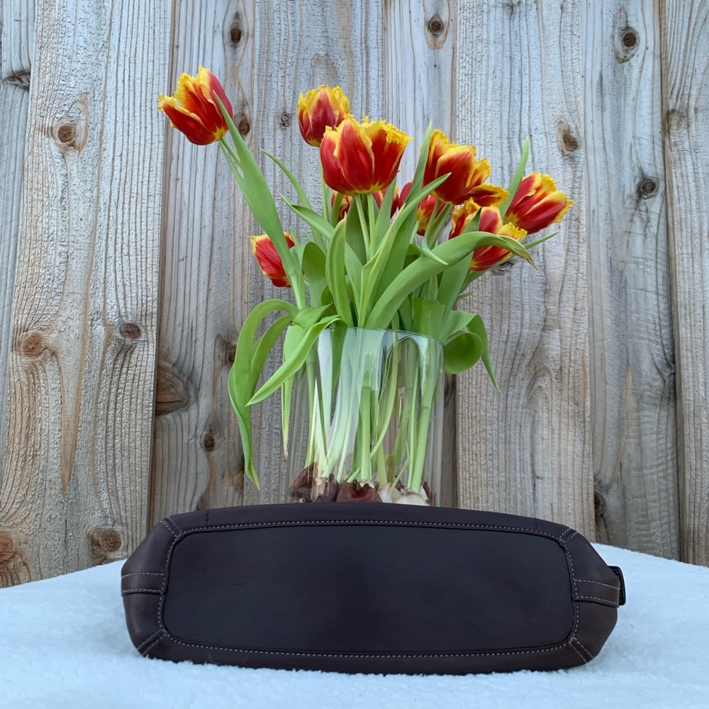 Coach Leather Shoulder Purse 1417 - Picture 3 of 7